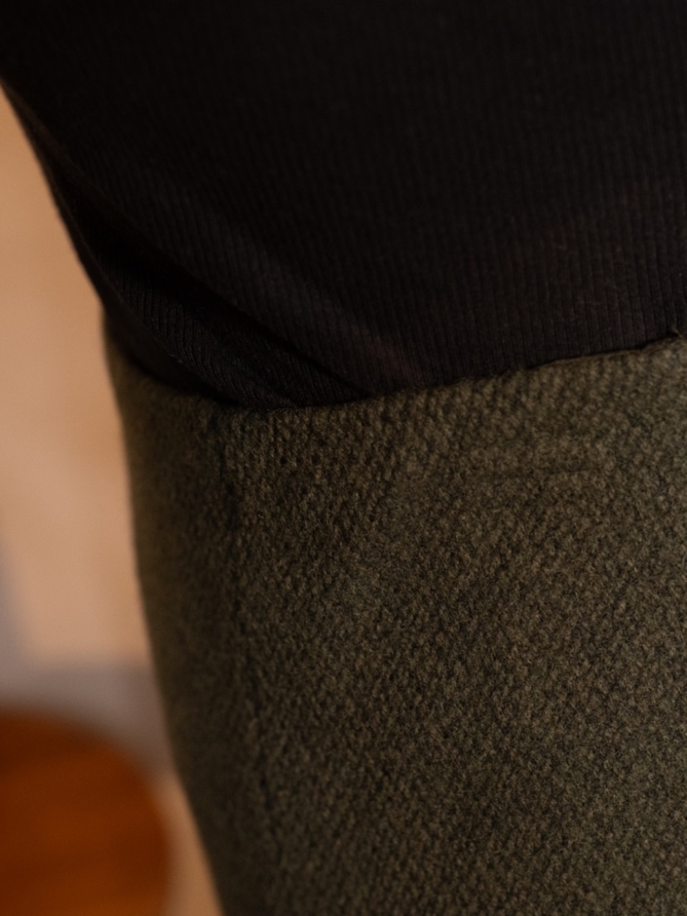 Ralph Lauren wool green skirt size 4, High Waisted fit - Picture 12 of 15